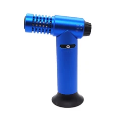 Single Torch Table Top Jet Lighter Butane 1300°C/2500°F Individual Box Blue