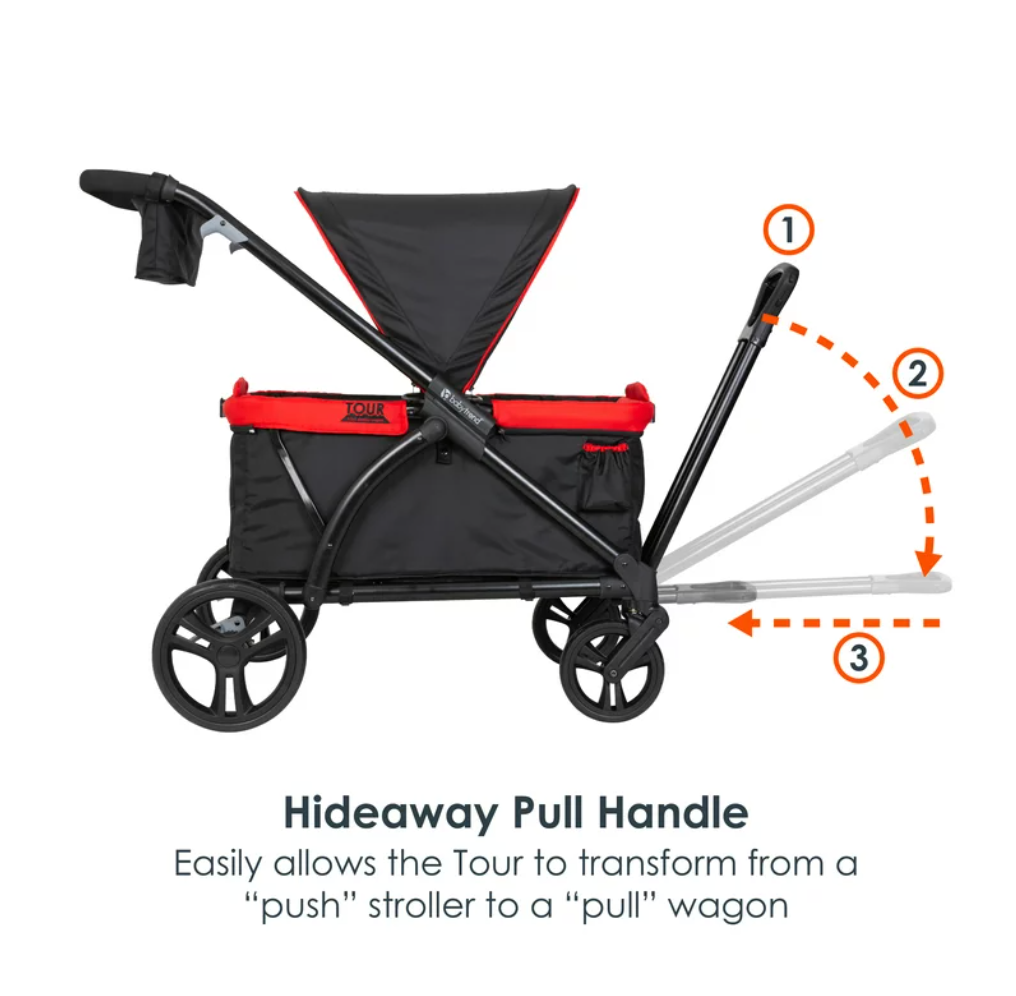 Baby Trend Wagon Accessories Baby Trend Ride-On Stroller Board For  Expedition, Navigator Stroller Wagons ONLY