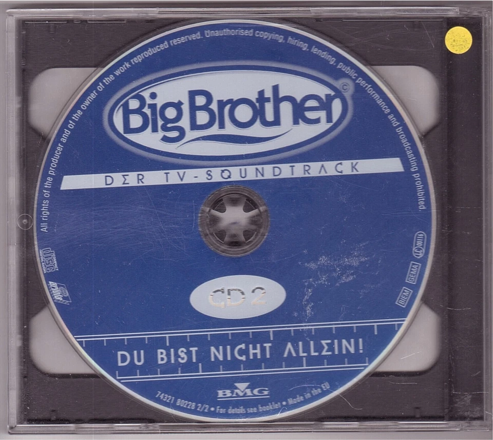 Big Brother - Der TV-Soundtrack (2xCD 2000) - Bild 3 von 3