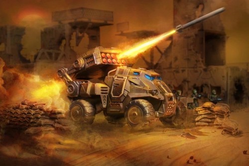 Firefight: GCPS - Onager Artillery Vehicle - Picture 2 of 2