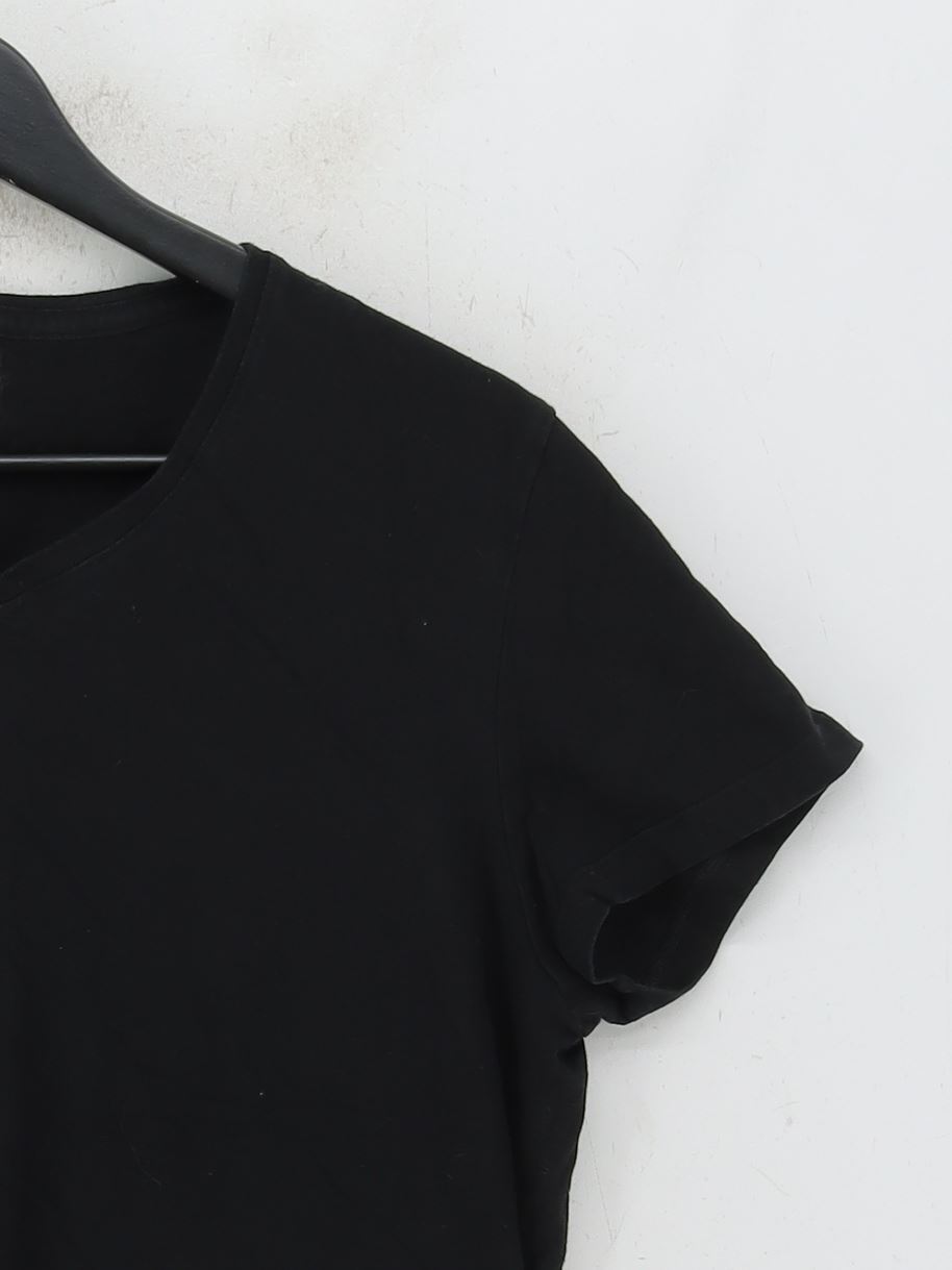 T shirt uomo Gap S nera 100% altra basic