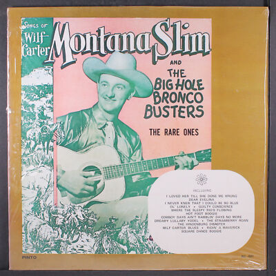 MONTANA SLIM: the rare ones PINTO 12'' LP 33 RPM Sealed