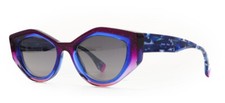 Face a Face CLONE 2 0343 Violet Gradient Sunset / Gray Sunglasses 54mm