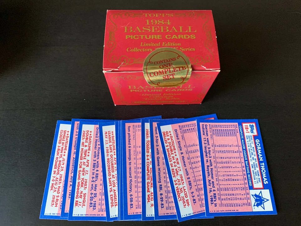 ⚾️ 1984 Topps Traded TIFFANY - Pick A Card - Set Break - Near Mint ⚾️ - Image 3 of 3