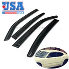 Outside Mount Window Visors Sun Shade Rain Guards for Dodge Charger 2006-2010
