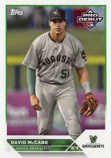 2023 TOPPS PRO DEBUT (#PD-180) - DAVID MCCABE