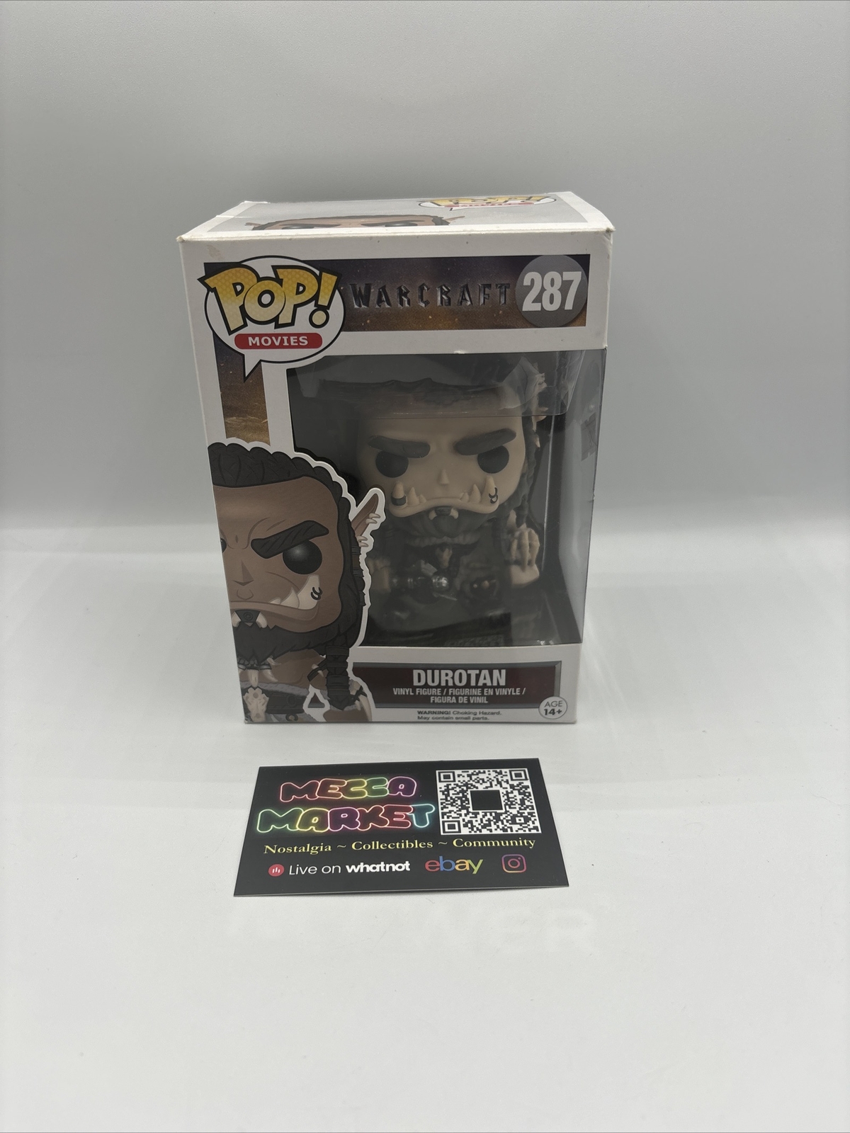 Sale Funko Pop! Movies Warcraft Durotan #287 Vinyl Figure