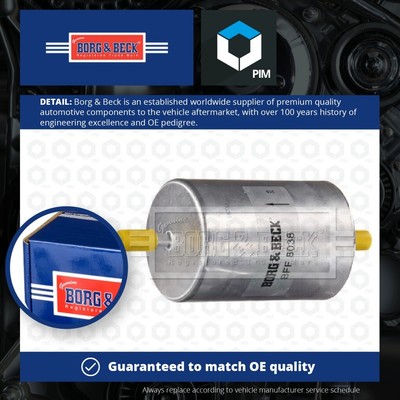 Fuel Filter fits BENTLEY CONTINENTAL 6.0 03 to 11 B&B Genuine Quality Guaranteed