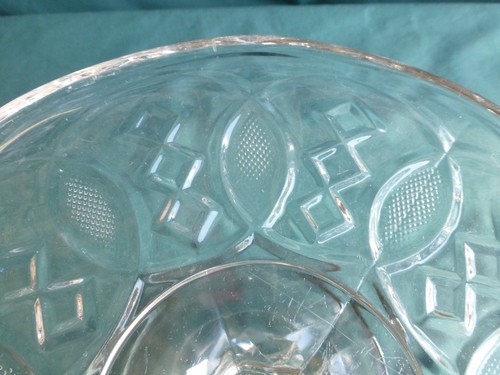 Washington Centennial Early American Pattern Glass Cake Stand - Picture 2 of 4