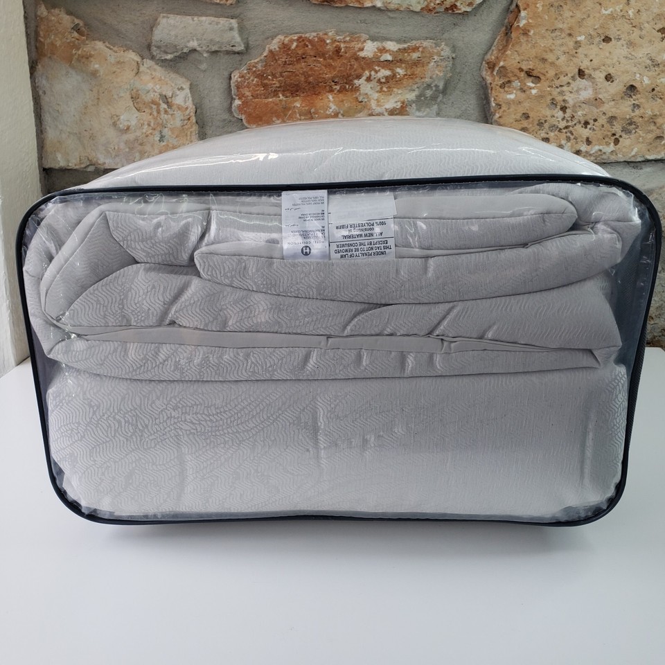 Hotel Collection Currents 4 Piece Full / Queen Comforter Set Natural