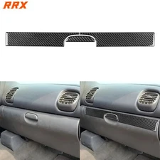 Carbon Fiber Co-pilot Glove Box Panel Cover For Dodge RAM 1500 2500 3500 98-02
