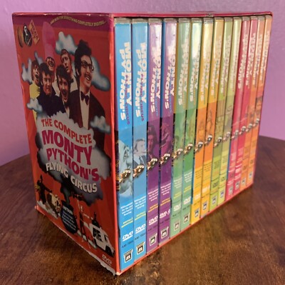 The Complete Monty Python's Flying Circus (DVD, 2000, 14-Disc MEGA Set) 45 Ep.