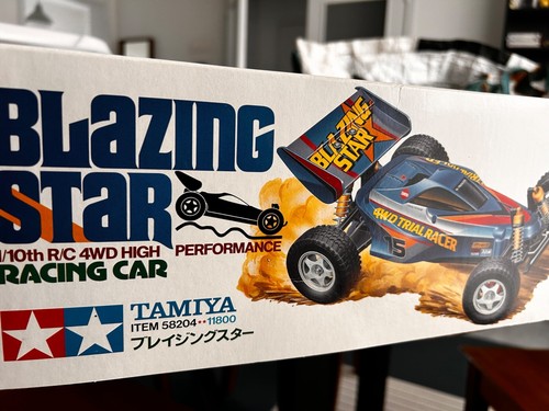 Tamiya Blazing Star 1:10 rc buggy vintage #item 58204 - Photo 5/5