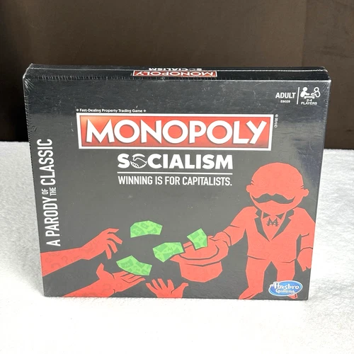 NUOVO E SIGILLATO! Gioco da tavolo Monopolistico Edizione Parodia Socialismo 2018 RARO!