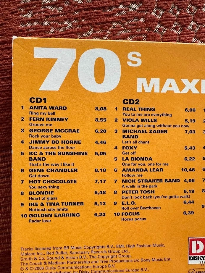 3 CD 70s Maximum, Maxi Versionen 70er Compilation Mix 12 Mixes - Bild 2 von 4