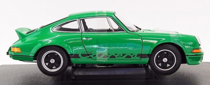 Welly NEX 1/18 Scale Model Car 18044W - 1973 Porsche 911 Carrera RS - Green - Image 4 of 4