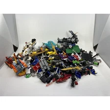 Lot Of Power Rangers, Transformers, And Star Wars Parts And Accessories