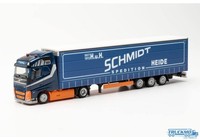 Herpa Schmidt Heide Volvo Fh Gl. 2020 Lowliner-Sattelzug 315371