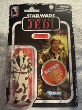 Star Wars- Return of the Jedi Retro Collection Han Solo Endor Action Figure