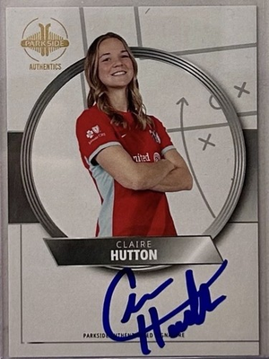#ad 2024 PARKSIDE NWSL #SS CH CLAIRE HUTTON SIGNATURE SERIES AUTO 399 KC CURRENT RC $45.00