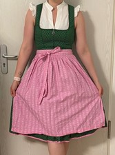 Spieth & Wensky Dirndl Gr. 38 Grün Rosa Sch�...