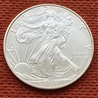 2020 American Silver Eagle .999 Fine Silver BU from U.S. Mint Roll 1 Oz Nice!