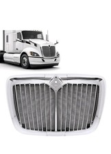 For International Prostar 2008-2018 Front Grill Grille All Chrome