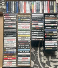 #1 SALE: Pick Your Cassette Tape Lot ~ Rock Pop HipHop Metal R&B 60s 70s 80s 90s