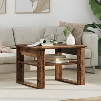 Couchtisch Altholz 64 X 54 X 44 Cm Holzwerkstoff