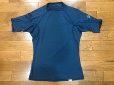 NRS H2Core Short Sleeve Rashguard High Performance Athletic Water Shirt Blue - L