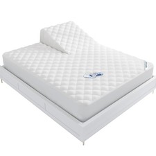 Waterproof Split Top Queen Mattress Pad Protector for Adjustable Bed, 34" Top...