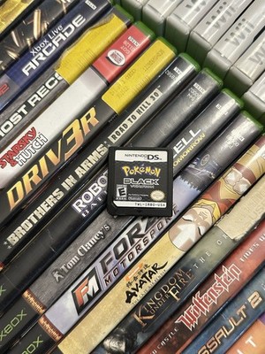 Nintendo DS Pokemon Black Version Game Only 100% Authentic *TESTED WORKS*