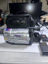 JVC GR-SXM740 Super VHS 600x Camcorder VCR Player Parts Or Repair Only