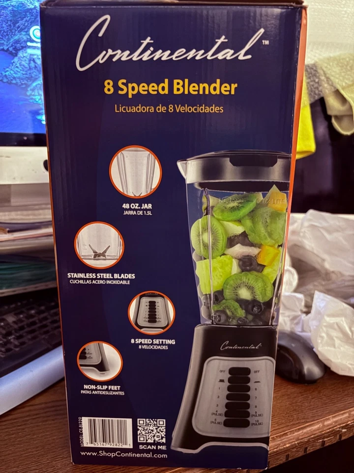 Continental® 8-Speed Blender  CE-B1299 New In Box - Image 4 of 4