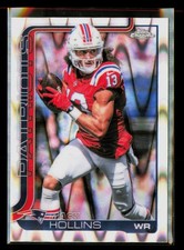 2025 Topps Chrome #206 Mack Hollins Ray Wave Refractor