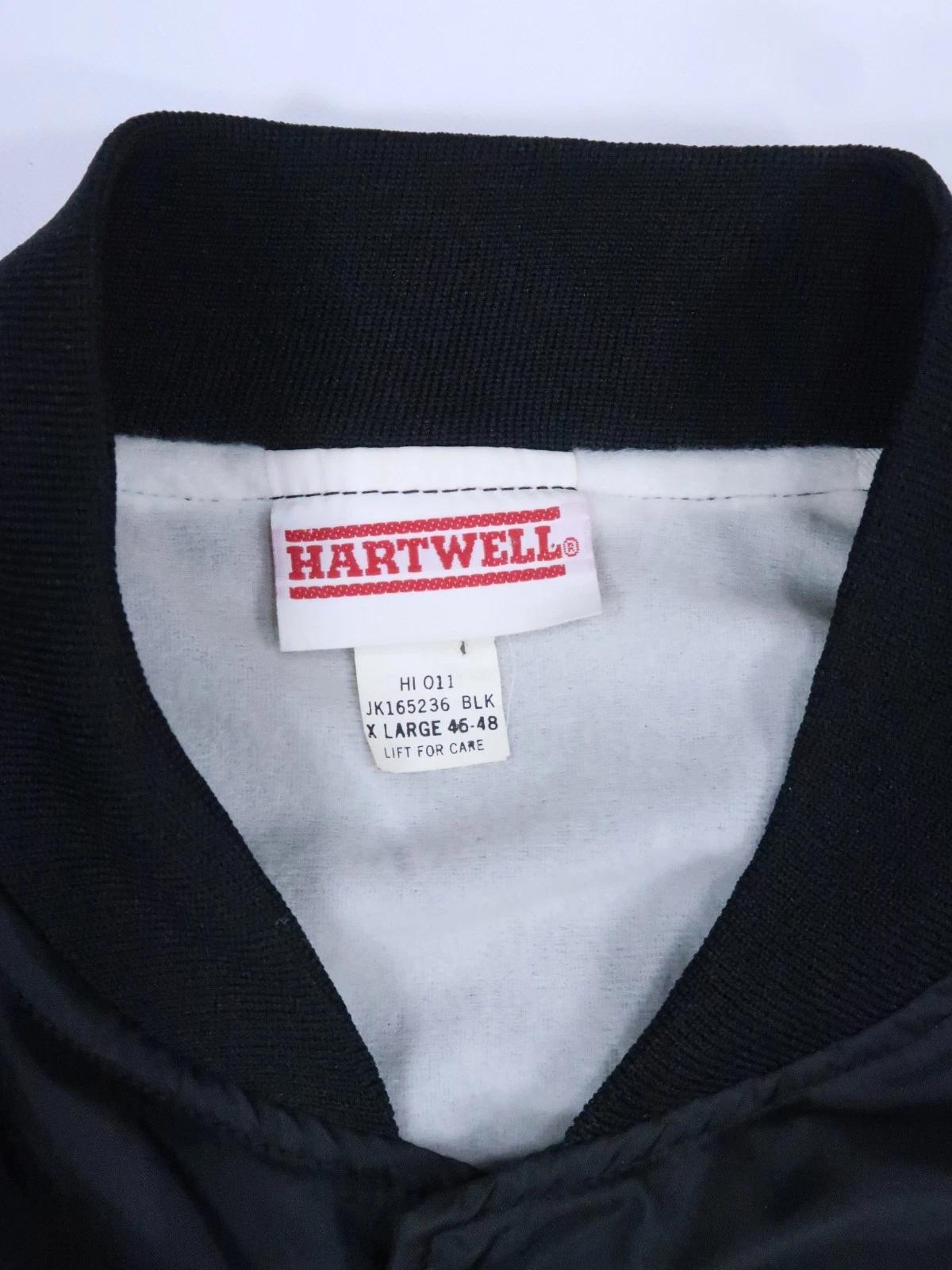 Hartwell sports kool menthol cigarette VTG 1980s 1990s satin bomber jacket XL - product detail image 8