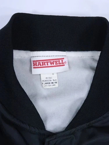 Hartwell sports kool menthol cigarette VTG 1980s 1990s satin bomber jacket XL image 8