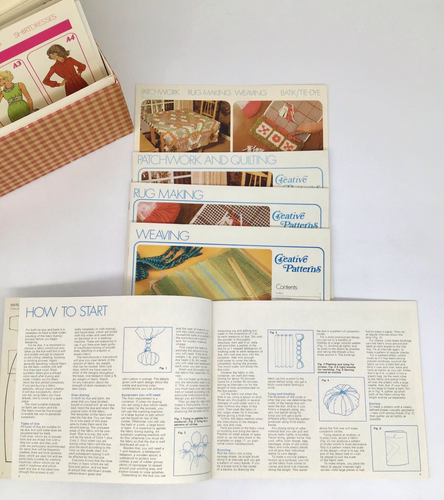 Vintage 1975 Creative Patterns Box Set - Sewing, Craft, Gifts, etc. - Picture 15 of 15