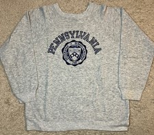 1980s University of Pennsylvania Champion Raglan Sweatshirt Crewneck XL Vintage