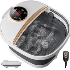 Foot Spa Massager Soak Tub with Heat Bubble Pedicure Foot Bath Tub Stress Relief