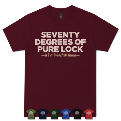 SEVENTY GRADES OF PURE LOCK WISEFAB USER T-SHIRT Drifting|Angle Kit|Drift Car