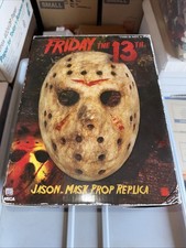 NECA FRIDAY THE 13TH JASON VORHEES MASK PROP MOVIE REPLICA 2009 RARE