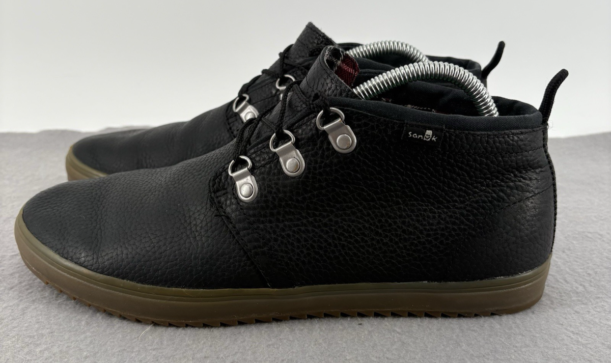 Sanuk Leather Chukka Boots Men