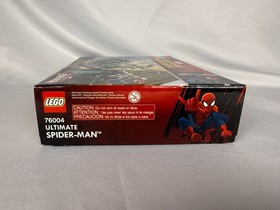 LEGO Marvel Lot: Iron Man Malibu Mansion (76007) + Spider-Cycle (76004) - New