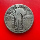 1930 STANDING LIBERTY QUARTER, SILVER