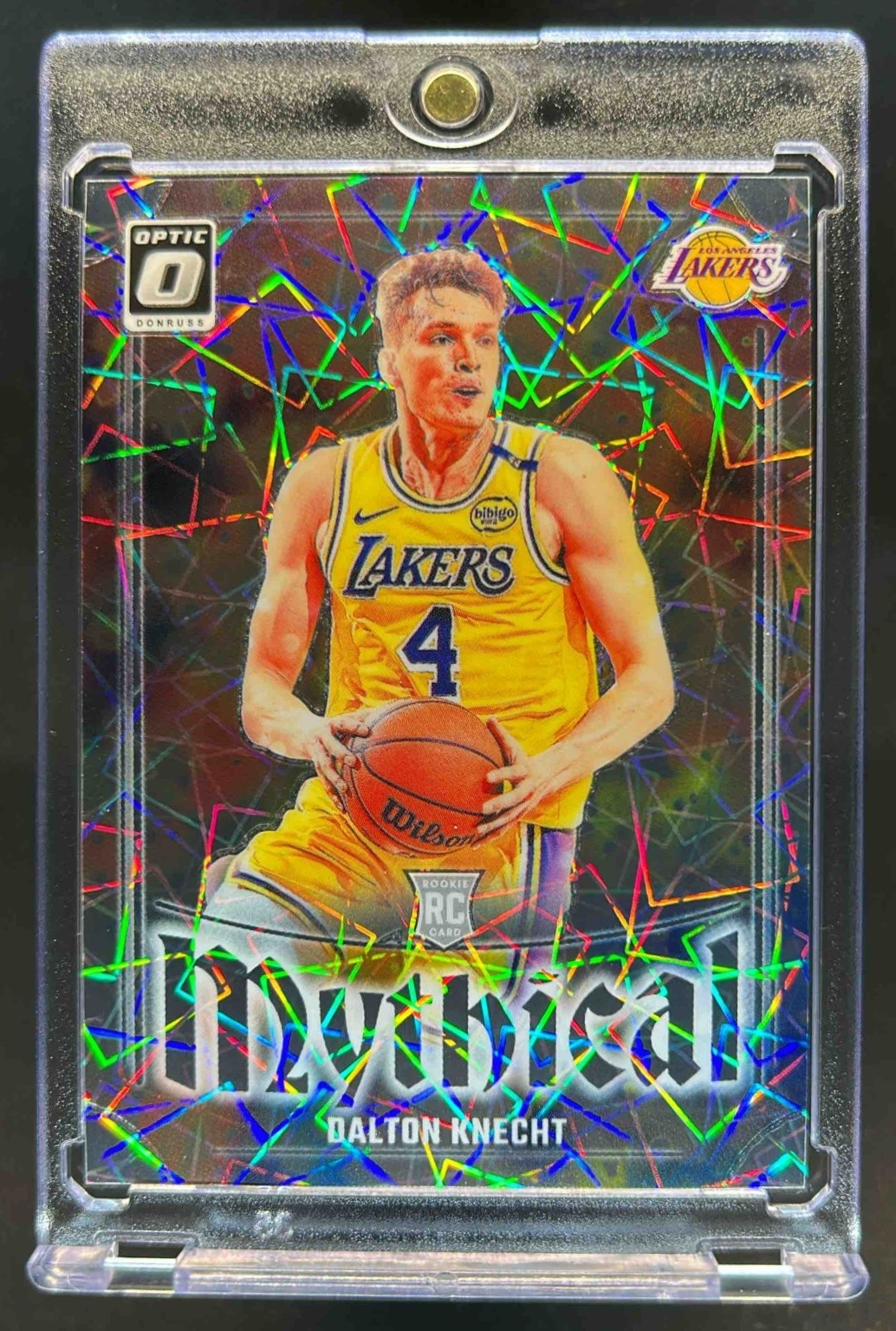 2024-25 Donruss Optic Dalton Knecht Mythical RC Rookie #5 Lakers