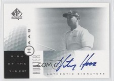 2001 SP Authentic Sign of the Times Hunter Haas #HH Auto m5x