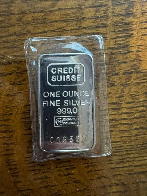 Credit Suisse Silver Bullions for sale | eBay
