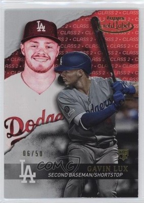 2020 Topps Gold Label Class 2 Red 6/50 Gavin Lux #51 Rookie RC 15iv