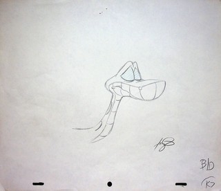 JUNGLE CUBS 1996 SIGNED Romy Garcia Production KAA Hand Drawn Pencil Cel